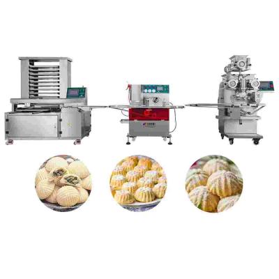 China Fully Automated Maamoul Encrusting Machine 220V 50Hz High Precision for sale