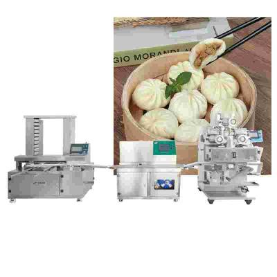 China 200PPM Baozi que faz a máquina a máquina enchida cozinhada automática do bolo à venda