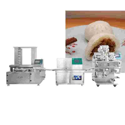 China PLC Controle Baozi die Machine maken stoomde Gevuld Broodje Makend Machine Te koop