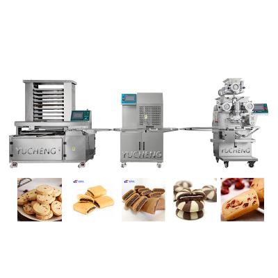 China Automatic Cookie Encrusting Machine 100 - 120pcs/Min Capacity For B2B Buyers for sale
