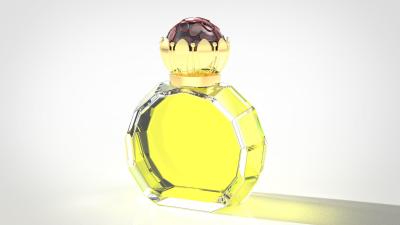 Chine Les capsules faites sur commande de parfum de Zamac simples Shinny la couleur d'or avec gravent le logo à vendre