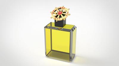 China Van het de Legeringsmetaal van het Beatuifulzink de het Parfumkappen voor Luxegoederen, maken Uw Eigen Embleem Te koop