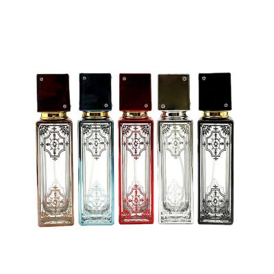 China Wholesale Perfume Sub Bottled High-End Portable 50ml Sample Spray Bottle Advanced Glass Empty Bottle Spray for sale