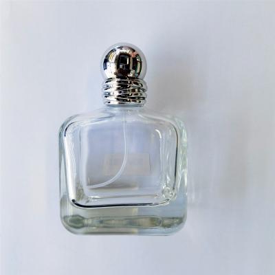 China Customized 100ml High-Grade Perfume Bottle European American Style Bayonet Thick Bottom High-Grade Perfume Bottle Glass for sale