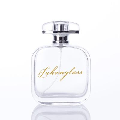 China Classic Design 100ml Luxury Perfume Bottle With Plastic Cap for sale