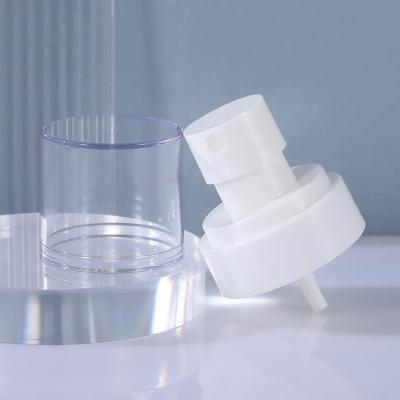China White Half Cover Spray Head Plastic Toner Bottle Pump Head Lotion Vacuum Bottle Pump Head for sale