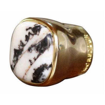 China Tapa única del perfume del diseño de la cubierta de las cápsulas de perfume de Zamac del metal con la piedra en venta