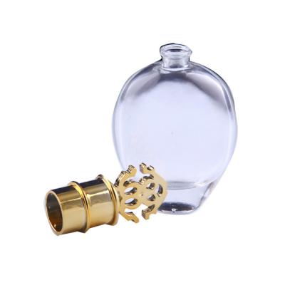 Chine Bouteille de parfum faite sur commande en alliage de zinc de cylindre en métal pour les bouteilles en verre de parfum à vendre