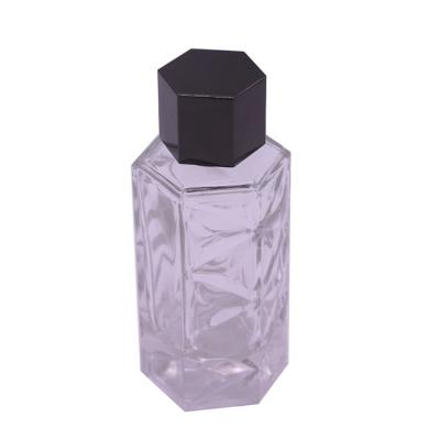 China El casquillo magnético del perfume hexagonal del oro, botella del metal remata para el dibujo 3D en venta