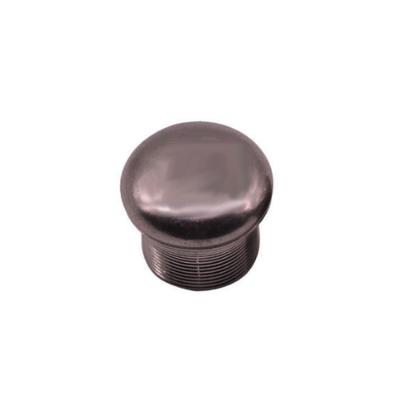 China Oem Design Customized Bottle Caps Die Casting Plated Silver Zinc Alloy for sale