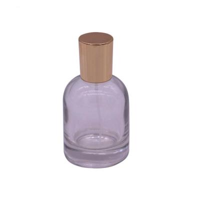 China Glass Perfume Bottle Caps , Zamac Cream Bottle Cover Golden Color Top Iids for sale