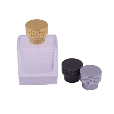 China Lightweight Customized Zinc Alloy Magnetic Perfume Cap , Perfume Spray Caps for sale
