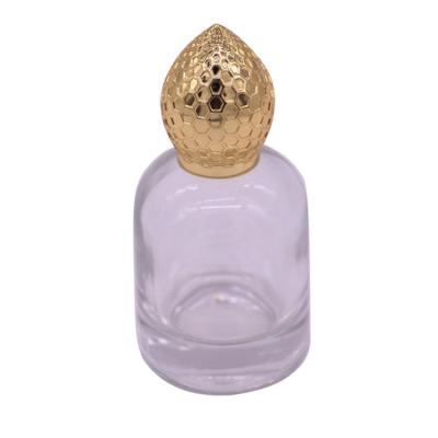 China 22*41mm Metal Cap Perfume Cover For Crystal Perfume Bottle , Free Design for sale