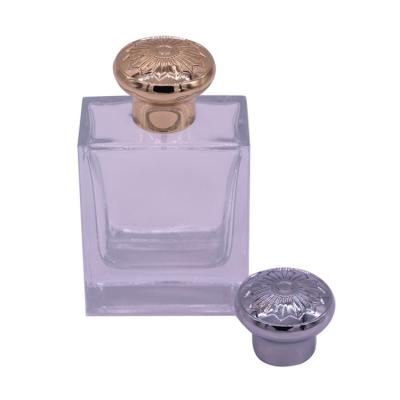 China Electroplate Magnetic Perfume Caps , Metal Zamac Perfume Lid Eco Friendly for sale