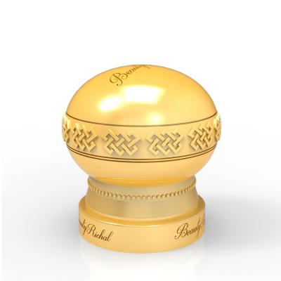 China Hollowed Out FEA 15 Metal Zamak Perfume Bottle Caps for sale