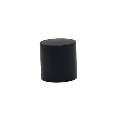 China Black Color Double Wall Plastic Perfume Bottle Cap For 15mm Mouth Bottle for sale