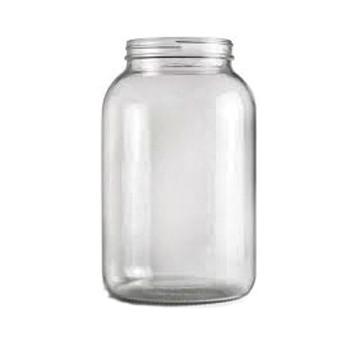 China Collar Material Glass 100ml 240ml 300ml 500ml Fruit Jam Jars with Metal Lids for sale