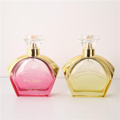 Chine Bouteille de parfum réutilisable facultative multicolore 100ml Climp de luxe 15mm à vendre