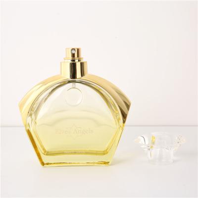 China Smooth Surface Empty Glass Perfume Bottle 50ml Capacity For Customization for sale