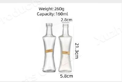 China Press Type Nozzle Food Glass Jar Olive Oil Dispenser Glass Seasoning Jars Te koop