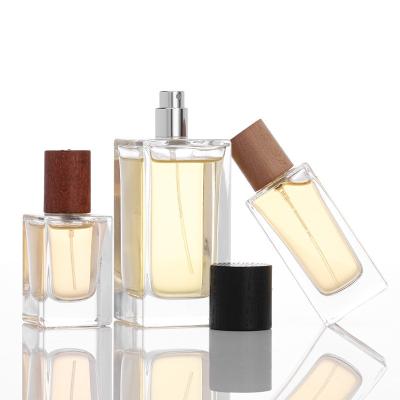 Chine Thickened Square Perfume Bottle Car Glass Spray Bottle 30ml 50ml 100ml à vendre