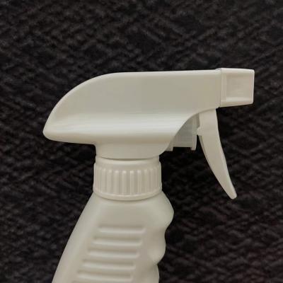 China 28/410 Hand Button Cleaner Spray Bottle Nozzle Acid Alkali Resistant Plastic Spray Gun for sale