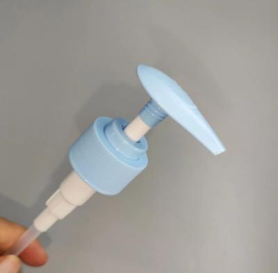 China Plastic Lotionpomp Geribbelde Gladde Sluiting Handdesinfecterend middel 24mm 28mm Dispenserpomp 24/410 28/410 PP Te koop