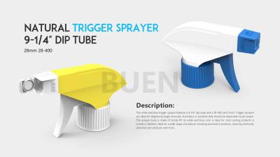 China Jardín 28 410 Mini Plastic Trigger Sprayer Pump para la botella de agua en venta