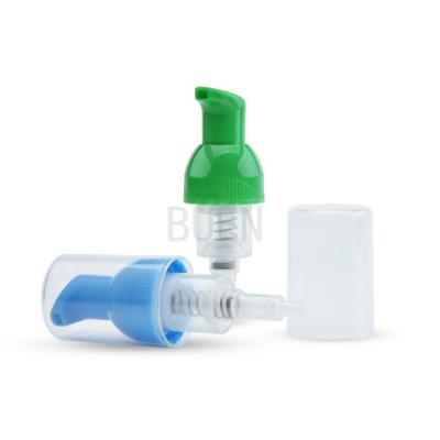 Chine Pompe écumante en plastique adaptée aux besoins du client colorée de distributeur de savon de main à vendre