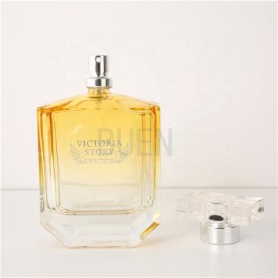 China Custom 50ml Square / Five Pointed Glass Perfume Bottle Daily Used en venta