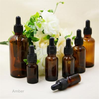 China OEM / ODM Acceptable Essential Oil Glass Dropper Bottle 10ml 15ml 30ml 40ml 50ml for sale