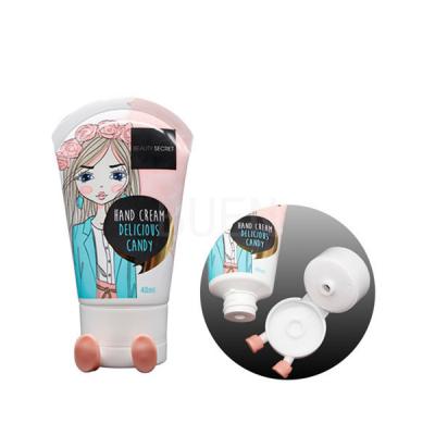 Chine Tubes en plastique 25ml, emballage cosmétique de lotion de double couche de tube de PE à vendre