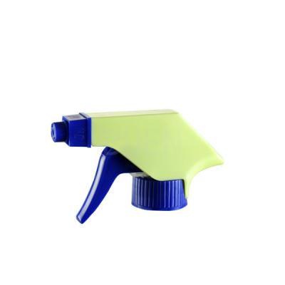 China Plastic PP Cleaning Plastic Trigger Sprayer 28mm Stream Colorful for sale