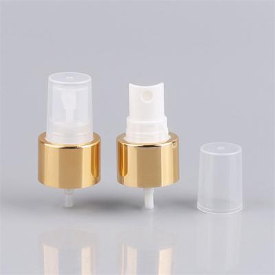 China Transparent Cap Plastic Mist Sprayer , Light Gold 20 410 pump for sale