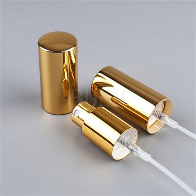 China Full anodized gold sliver rose gold plastic mist sprayer with full cover for sale