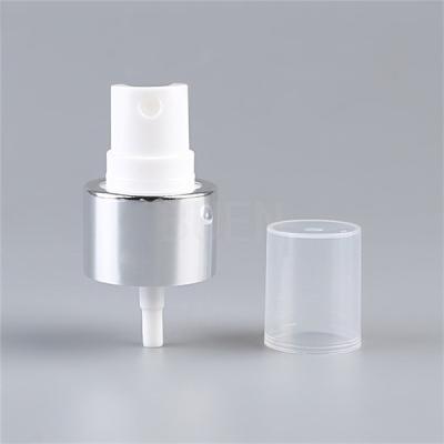 China Anodized Cover Plastic Mist Sprayer Silver Shinny Sliver  24 410 for sale