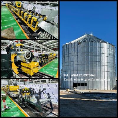 China Grain silo machine | Silo sidewall production line | Silo sheet machine | Silo side wall equipment for sale