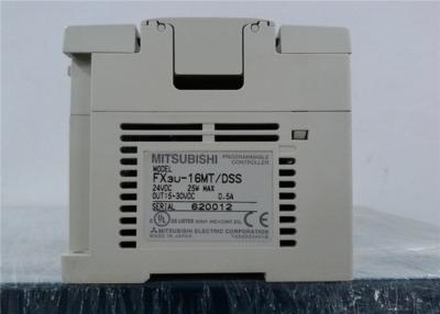 China 16 - 384 Points Mitsubishi Melsec Programmable Logic Controls FX3U-16MT/DSS for sale