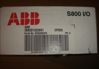 China ABB PULSE COUNTER S800 I/O Digital Output Module 3BSE013228R1 DP820 NEW IN BOX for sale