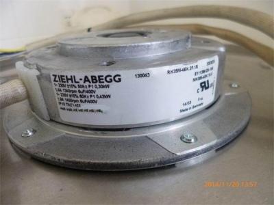 China Industrial r8 Size Centrifugal Fans ZIEHL-ABEGG RH35M-4EK.2F.1R R8 NEW IN STOCK for sale