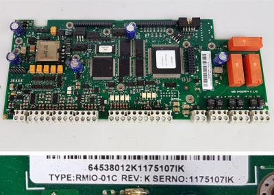 China Main Control Circuit board ABB RMIO-01C 64538012 Inverter ACS800 CPU Board PCB Kit for sale