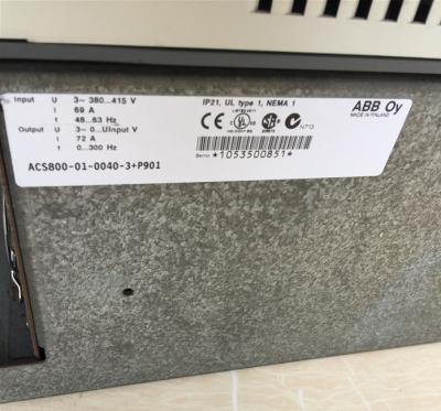 China Acción de la original del convertidor ABB del vfd del convertidor de frecuencia ACS800-01-0040-3+P901 ABB en venta
