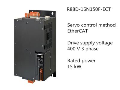 China 1S Servo Drive EtherCAT Type 15KW 3~ 400VAC R88D-1SN150F-ECT R88D-1SN20F-ECT Omron for sale