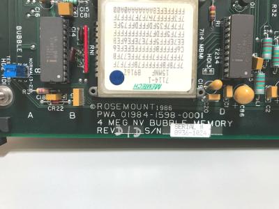 China EMERSON of 01984-1598-0001 RACK MOUNTED PCB MEMORY BOARD NV BUBBLE MEMORY, 4 MEG NV BUBBLE MEMORY,NEW ORIGINAL. for sale
