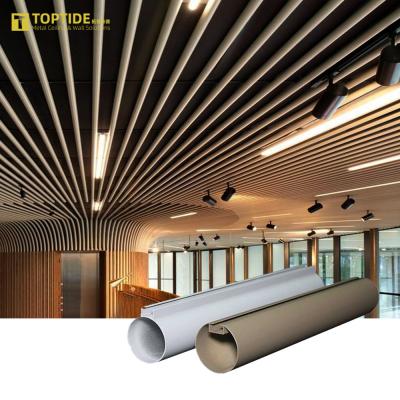 중국 알루미늄 천공 음향 천장 구름 독특한 디자인 벽 및 천장 보드 솔루션 판매용
