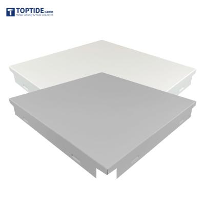China 2.0mm Aluminium Ceiling Panel RAL9010 Pure White High Humidity Resistance Edge for sale