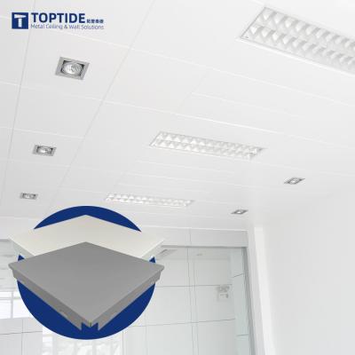 China Soundproof Lightweight Metal Ceiling Tiles 1.2mm Thick Easy To Install for sale