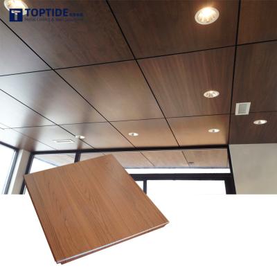 China Powder Coated Metal Ceiling Tiles Easy to Install Customized Size for sale