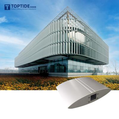 中国 Durable Aluminum Sun Louver - Enhance the Look of Your Building Exterior Decoration 販売のため