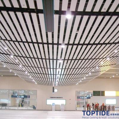 China Right Edge 1.2mm RAL Color Snap In Ceiling Tiles Decorative for sale